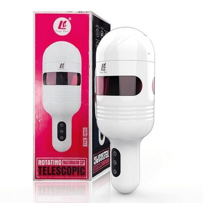 EASY.LOVE L Automatic Piston Retractable Rotating Electric Masturbation Cup - lovemesexHands Free Masturbators