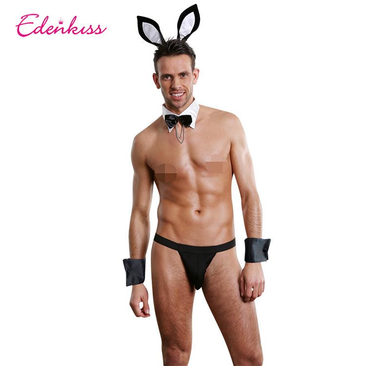 Edenkiss Male Bunny Stripper Collar Cuff And Underwear Kit - lovemesexMen's Sexy Underwear