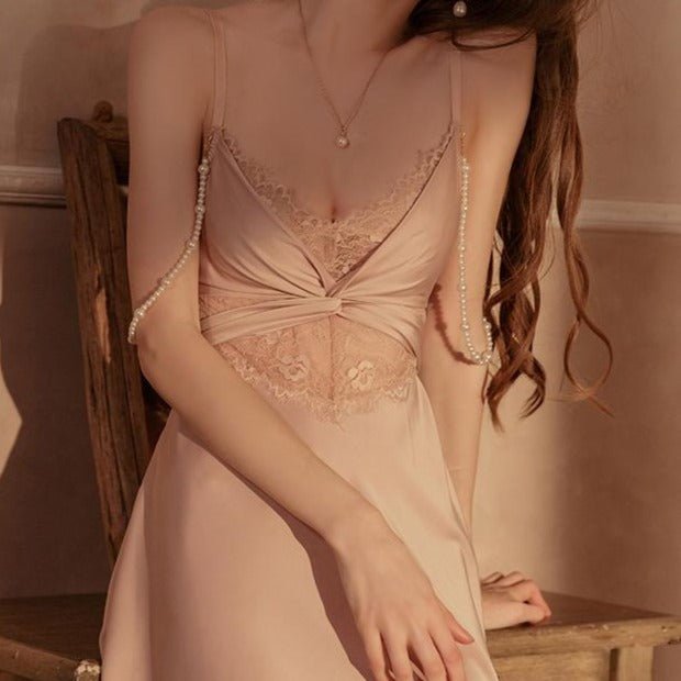 Ernestina's Elegant Nightdress - lovemesexsleepwear