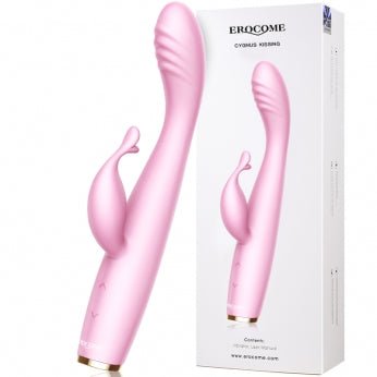EROCOME Cygnus-kissing Bendable Shaft Clitoris Stimulation Vibrator - lovemesexRabbit Vibrators