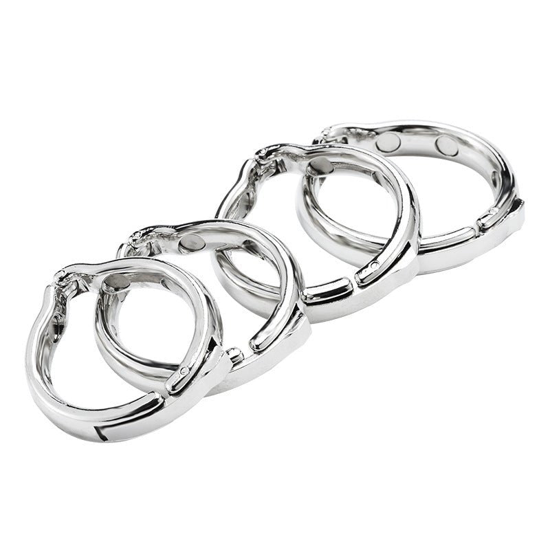 Foreskin-resisting Double Ring Penis Ring - lovemesexCock Ring