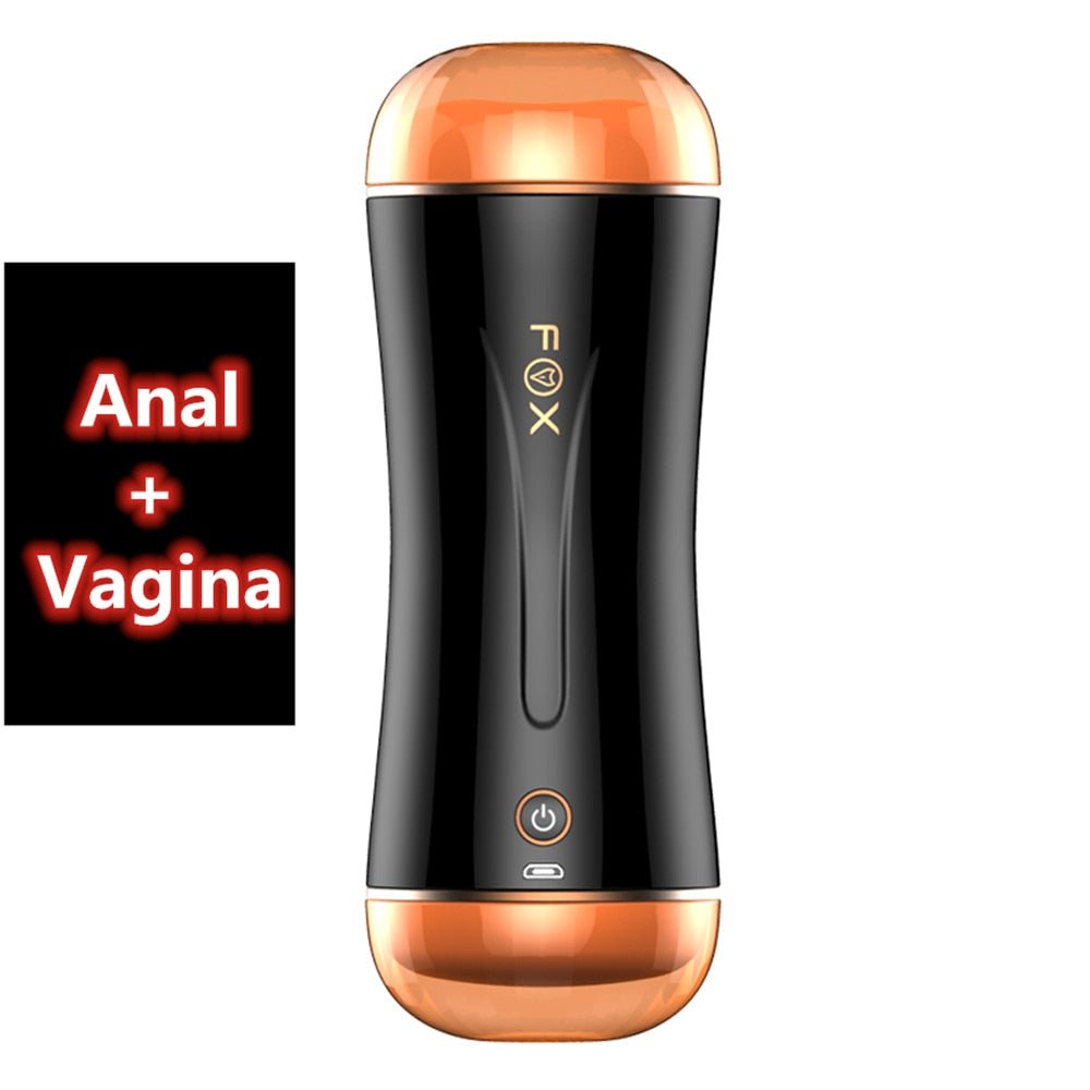 Fox Blowjob Dual Mode Male Masturbator Sex Toys - lovemesex Fox Blowjob Dual Mode Male Masturbator Sex Toys - lovemesex