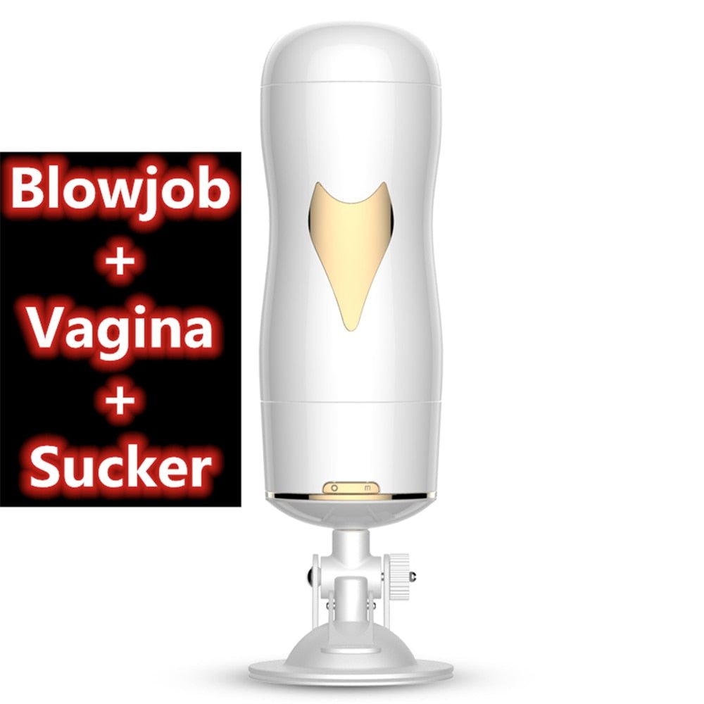 Fox Blowjob Dual Mode Male Masturbator Sex Toys - lovemesex Fox Blowjob Dual Mode Male Masturbator Sex Toys - lovemesex