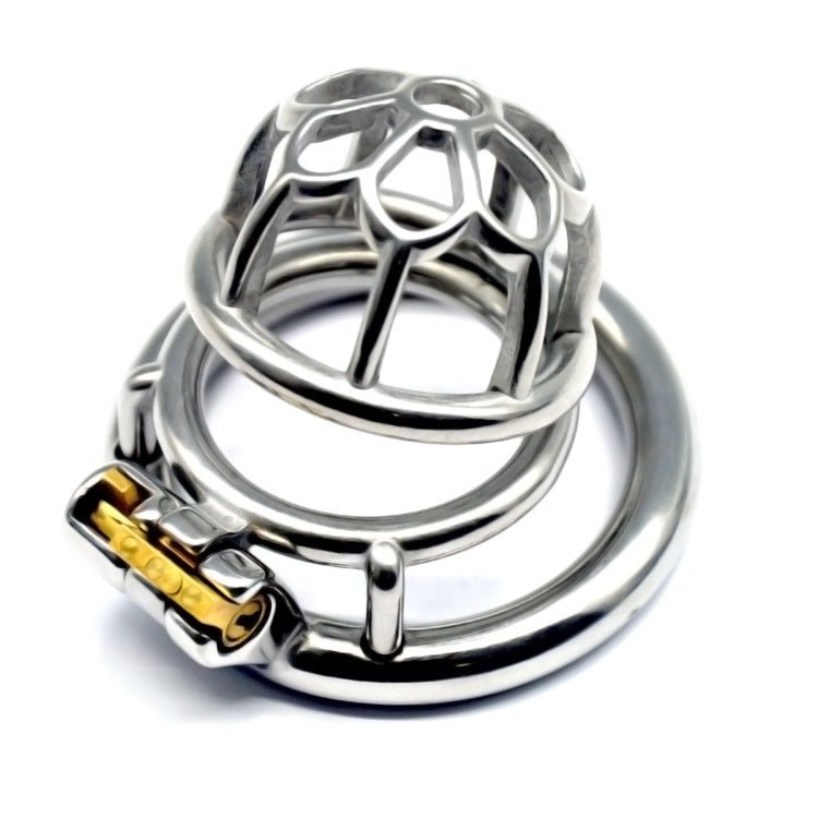 FRRK 304 stainless steel male chastity lock penis chastity cage - lovemesexChastity Devices