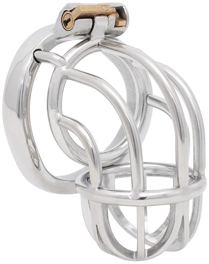 FRRK H109 stainless steel gold/silver chastity device - lovemesexChastity Devices