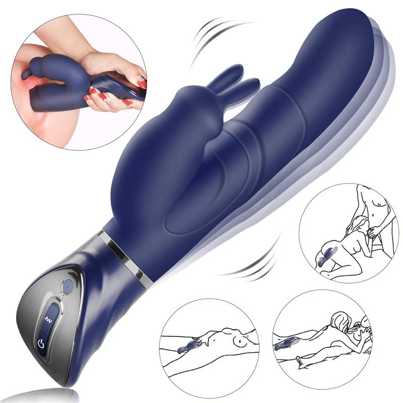 G Spot Dildo Vibrator Clitoris Stimulator - lovemesexRabbit Vibrators