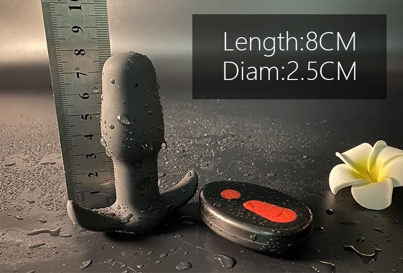 HOTBOY Automatic Electric Remote Control Small Anal Plug Prostate Vibrator - lovemesex HOTBOY Automatic Electric Remote Control Small Anal Plug Prostate Vibrator - lovemesex