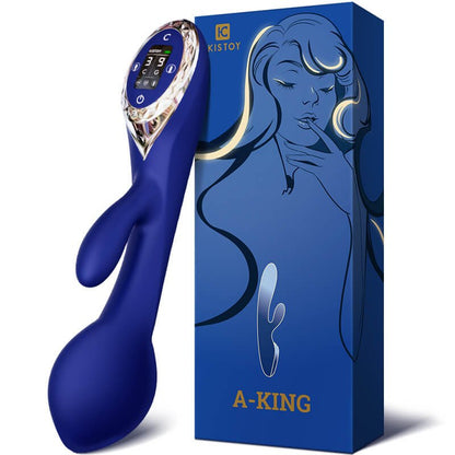 KISTOY A-KING LED Screen Inflatable Vibrator - lovemesexrabbit vibrator