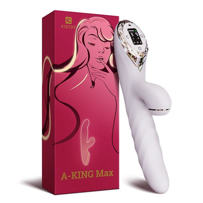 KISSTOY A-King Max Rabbit Vibrator - lovemesex KISSTOY A-King Max Rabbit Vibrator - lovemesex