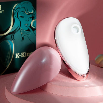 KISTOY K-King Sucking Egg Toy - lovemesexClitoral Suction Vibrators