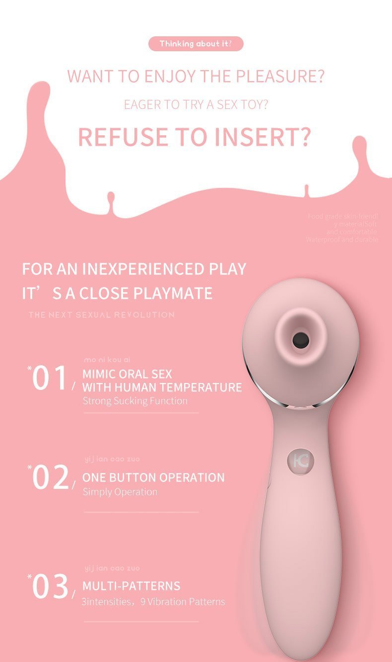 KISTOY Polly Plus Rechargeable Whisper Quiet Clitoral Suction Stimulator - lovemesexClitoral Suction Vibrators