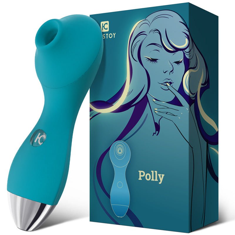 KISTOY POLLY RECHARGEABLE WHISPER QUIET CLITORAL SUCTION STIMULATOR - lovemesex