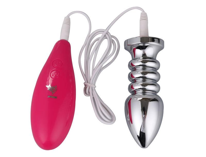 Large Steel Butt Plug Vibration 3.9 Inch with 10 Modes - lovemesexAnal Vibrators