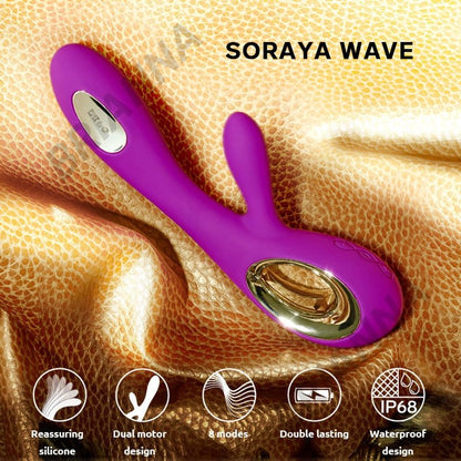 LELO soraya wave rabbit vibrator - lovemesexRabbit Vibrators