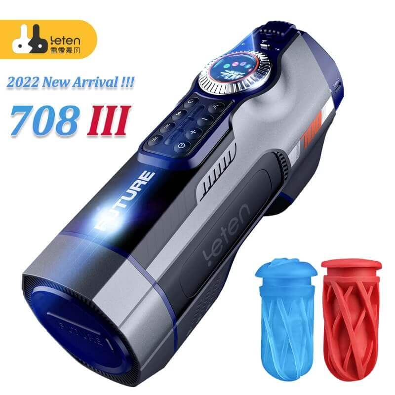 Leten 708 3RD Future Electric Heating Male Masturbator - lovemesex Leten 708 3RD Future Electric Heating Male Masturbator - lovemesex