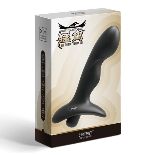 Leten Silicone Prostate Massager Anal Plug Vibrator Sex Toys - lovemesexHandheld Masturbators