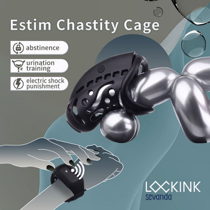 LOCKINK SEVANDA Nautilus Chastity Cage - lovemesexChastity Devices