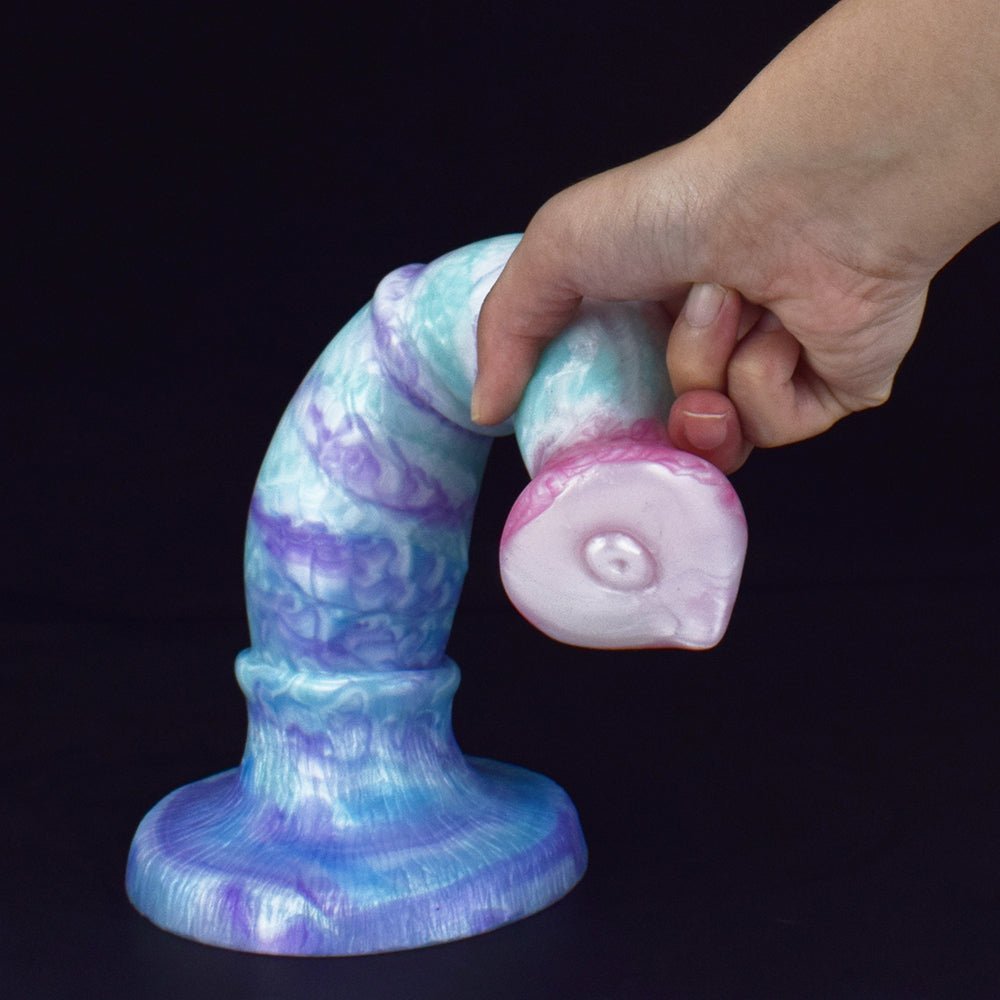 Long Flexible Dog Dildo With Large Suction Cup - lovemesexDildos