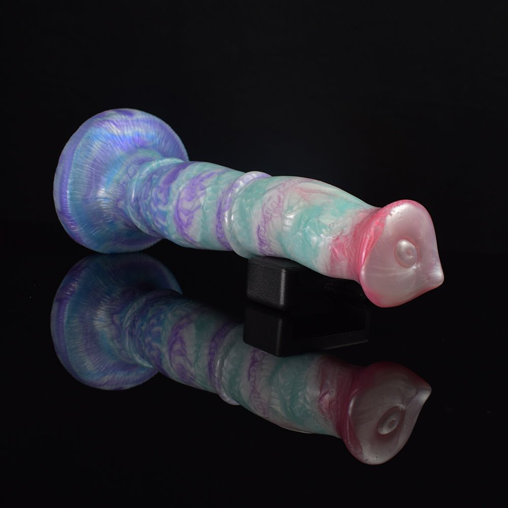 Long Flexible Dog Dildo With Large Suction Cup - lovemesexDildos