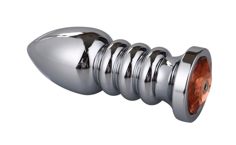 Lovemesex Large Steel Butt Plug Vibration 3.9 Inch with 10 Modes - lovemesexAnal Vibrators