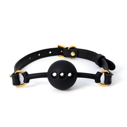 Luxury Bondage Boutique Medium Silicone Breathable Ball Gag - lovemesexBlindfolds, Masks and Gags