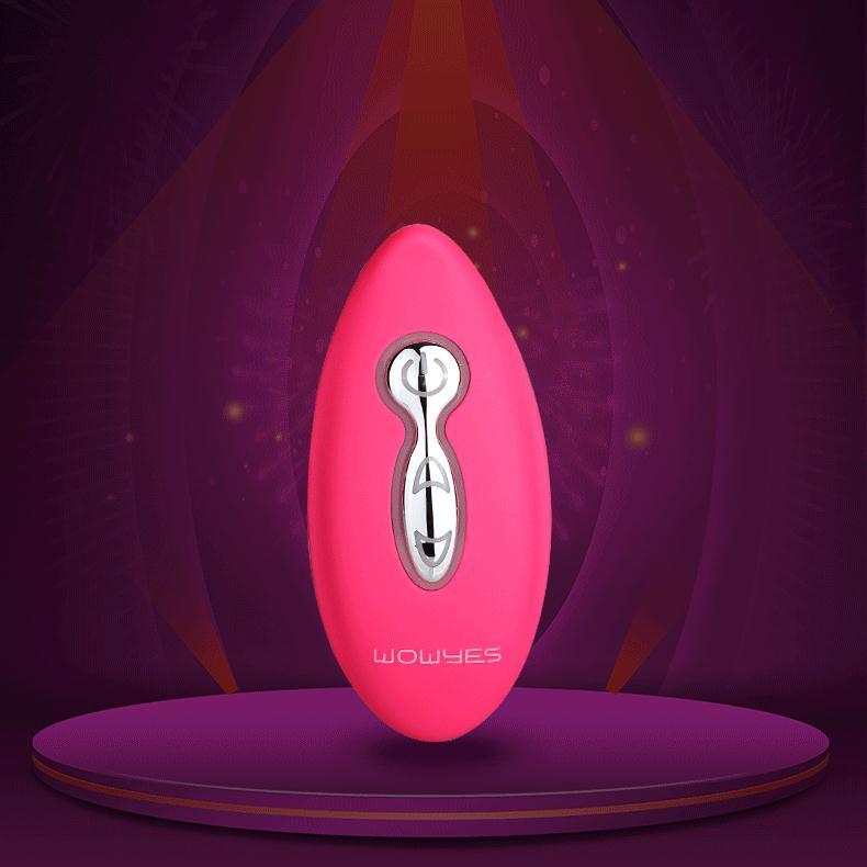 WOWYES Women Wireless Remote Control USB Rechargeable G-spot Vibrator-lovemesex.myshopify.com